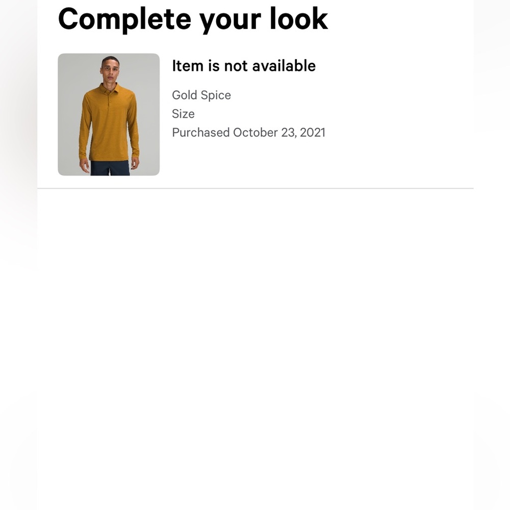 Lululemon Long sleeve Polo - Picture 6 of 6